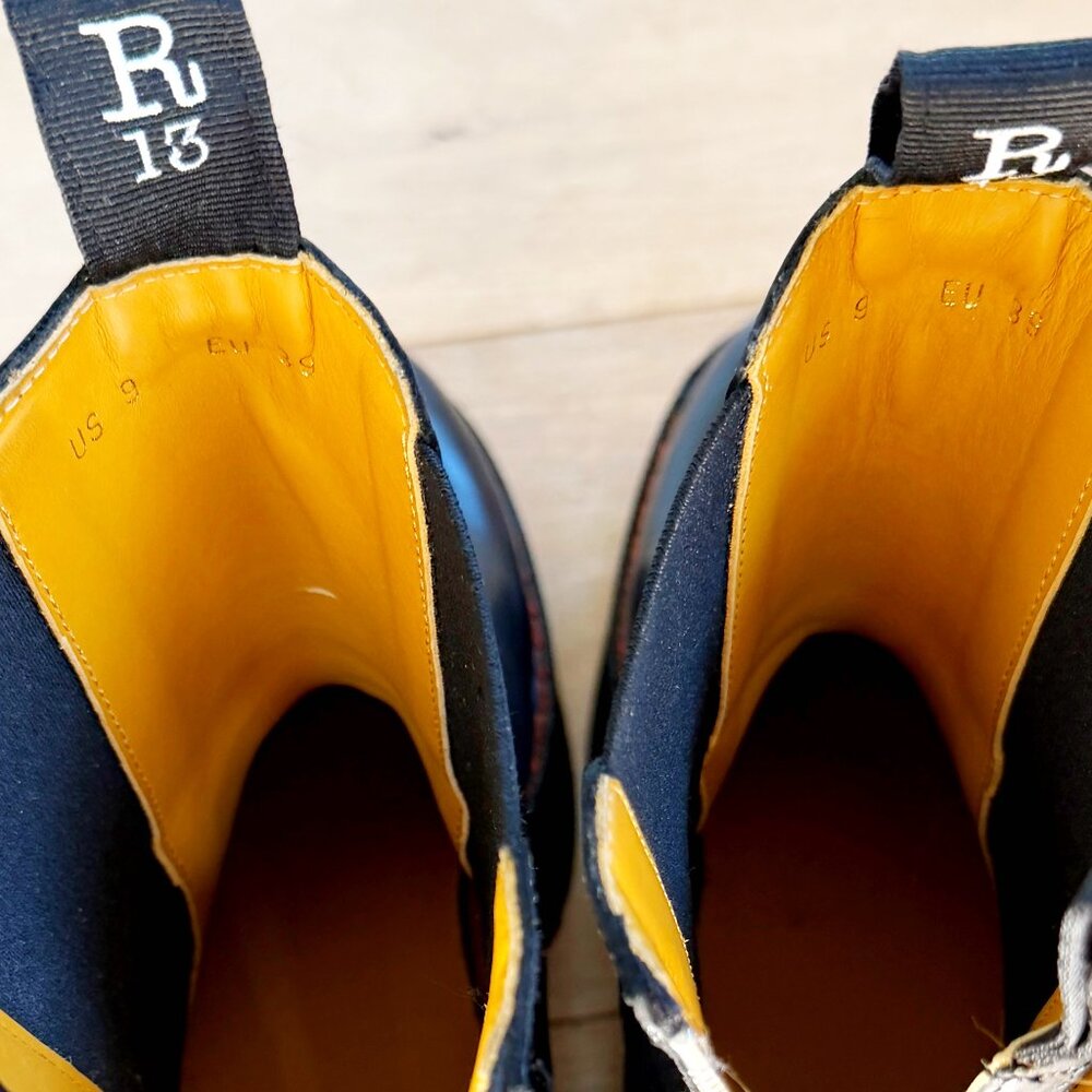 R13 DOUBLE STACK CHELSEA BOOT black - image 13